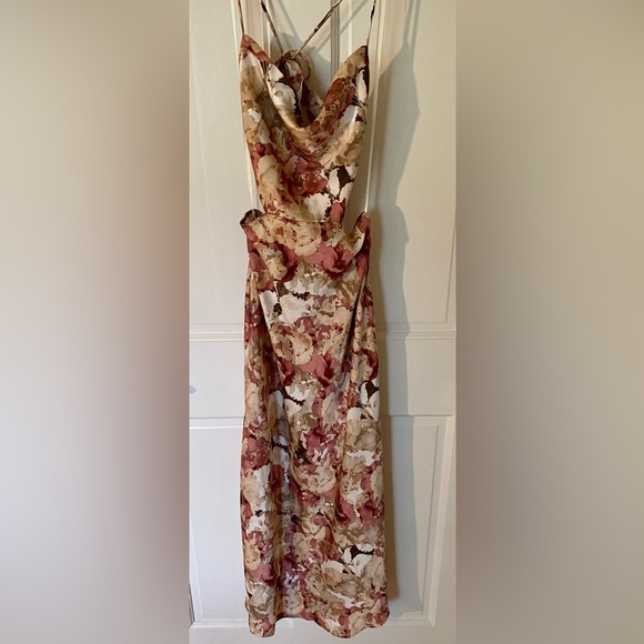Hello Molly Returning to You Midi Dress Rose Size M /US 6 - Picture 8 of 9